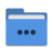 Folder-blue-activities icon