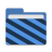 Folder-blue-visiting icon