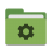 Folder-green-development icon