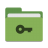 Folder-green-private icon