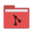 Folder-red-git icon