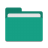 Folder-teal icon