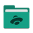 Folder Teal Yandex Disk Icon Papirus Places Iconpack Papirus Dev Team
