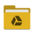 Folder yellow google drive icon
