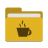 Folder-yellow-java icon