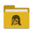 Folder-yellow-linux icon