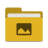 Folder-yellow-pictures icon