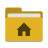 User-yellow-home icon