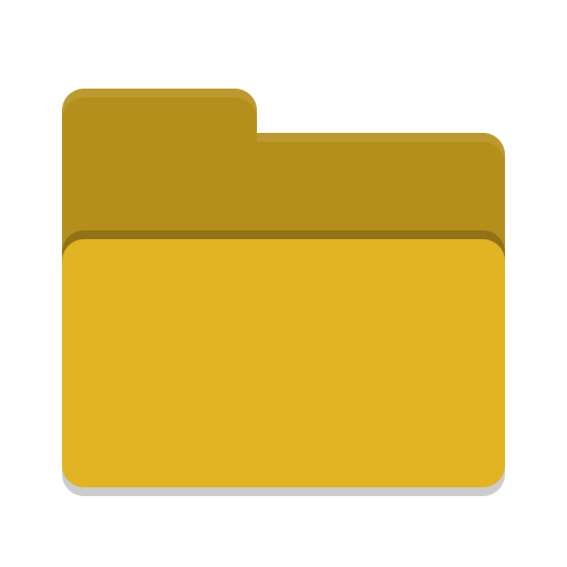 Folder-yellow-drag-accept icon