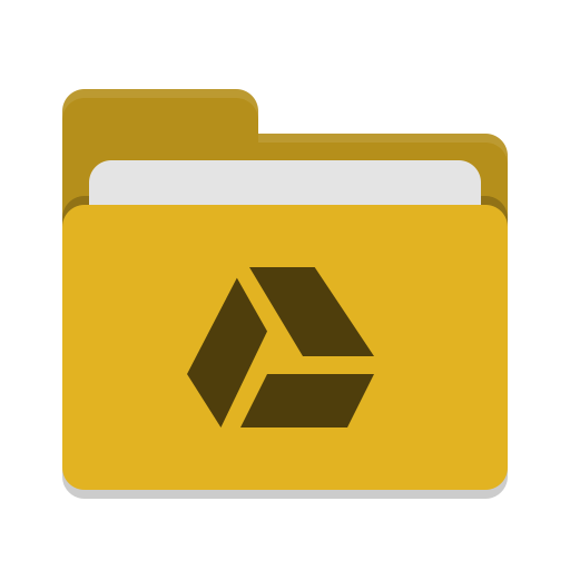 Folder-yellow-google-drive icon