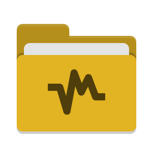 Folder-yellow-vbox icon