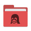 Folder red linux icon