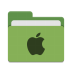 Folder-green-apple icon