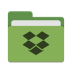 Folder-green-dropbox icon