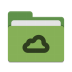 Folder-green-meocloud icon