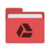 Folder-red-google-drive icon