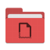 Folder-red-templates icon