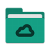 Folder-teal-meocloud icon