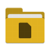 Folder-yellow-documents icon