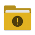 Folder-yellow-important icon