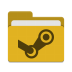 Folder-yellow-steam icon