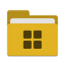 Folder-yellow-wine icon