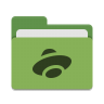 Folder Green Yandex Disk Icon Papirus Places Iconpack Papirus Dev Team