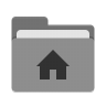 User-grey-home icon