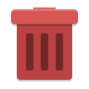 User-trash-full icon