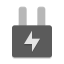 Battery ac adapter icon