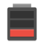 Battery empty icon