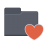 Heart Folder icon