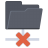 Network Folder Cross icon