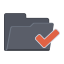 Tick Folder icon