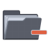 Collapse-Folder icon