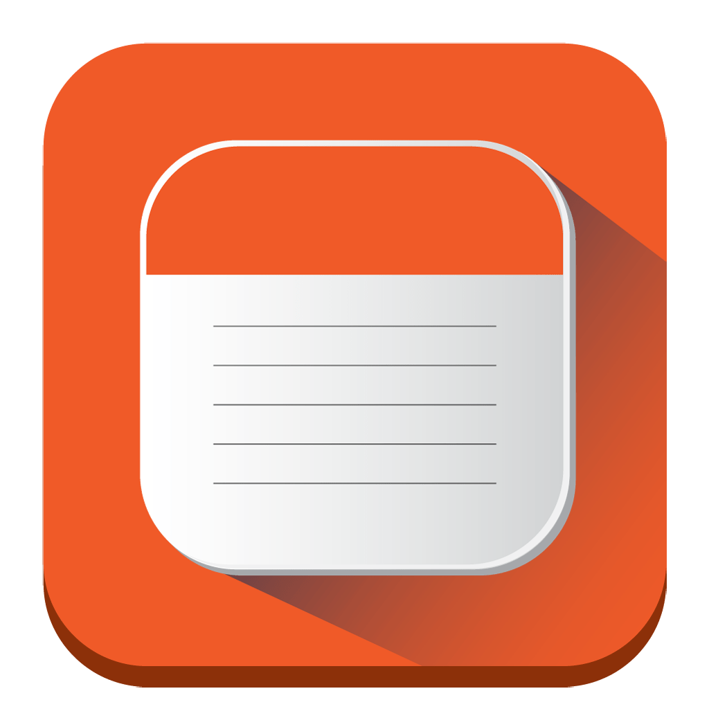 Notes Icon | Long Shadow iOS7 Iconset | PelFusion