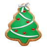 Christmas-cookie-tree icon