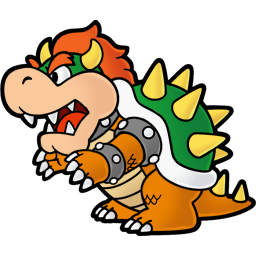 Paper Bowser icon