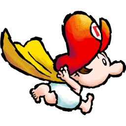 Super Baby Mario Icon | Super Mario Iconpack | Sandro Pereira