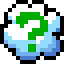 Retro Question Cloud icon