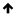 Arrow up thick icon