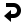 Arrow u left bottom bold icon