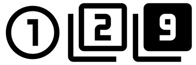 Material Design Numeric Icons