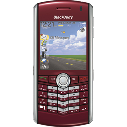 BlackBerry Pearl red icon