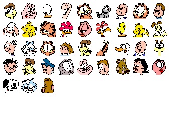 Garfield Icons