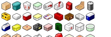 Hide's Box Container Icons