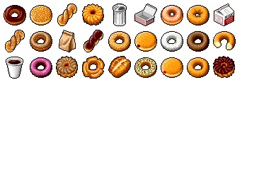 Hide's Donuts Icons