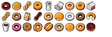 Hide's Donuts Icons