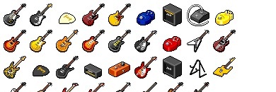 Hide's Guitar 2 Icons