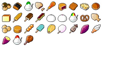 Hide's Snack Icons